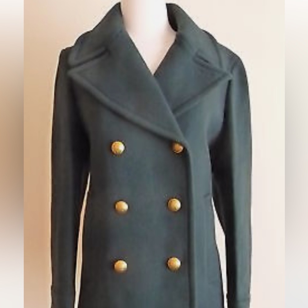 NWOT. JCREW Majesty Pea coat.